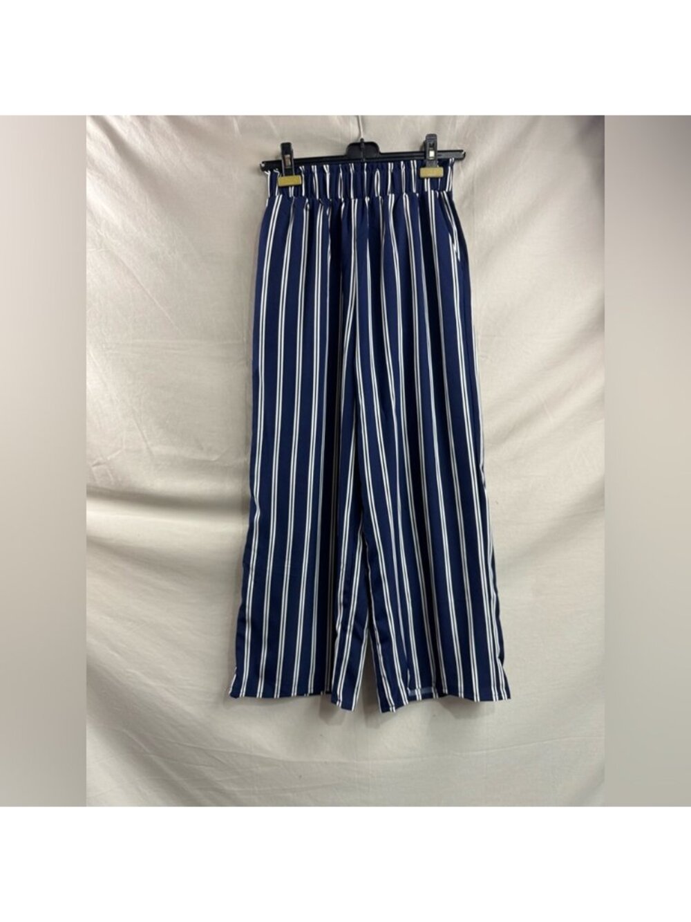 Striped Wide Leg Pants Blue - Picture 6 of 6